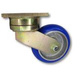 8″ x 2″ High Performance Maintenance Free Extended Swivel Lead, (KN) Kinetic Wheel, Precision Ball Bearing